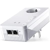 Devolo dLAN 1200+ WiFi ac - Adaptador Powerline(1200 Mbit-s WLAN ac- 2-4 y 5 GHz a la vez- 2 puertos LAN- ideal para…